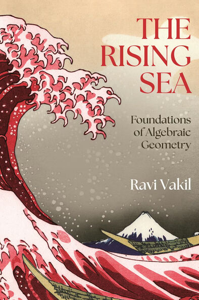 Cover of The Rising Sea; featuring a Japanese woodblock print