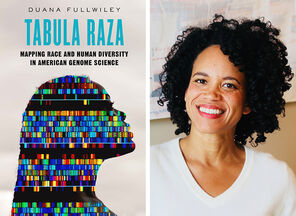 Cover of Tabula Raza and portrait of Duana Fullwiley