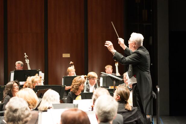 Arthur Barnes conducts the Livermore Symphony on May 16, 2014