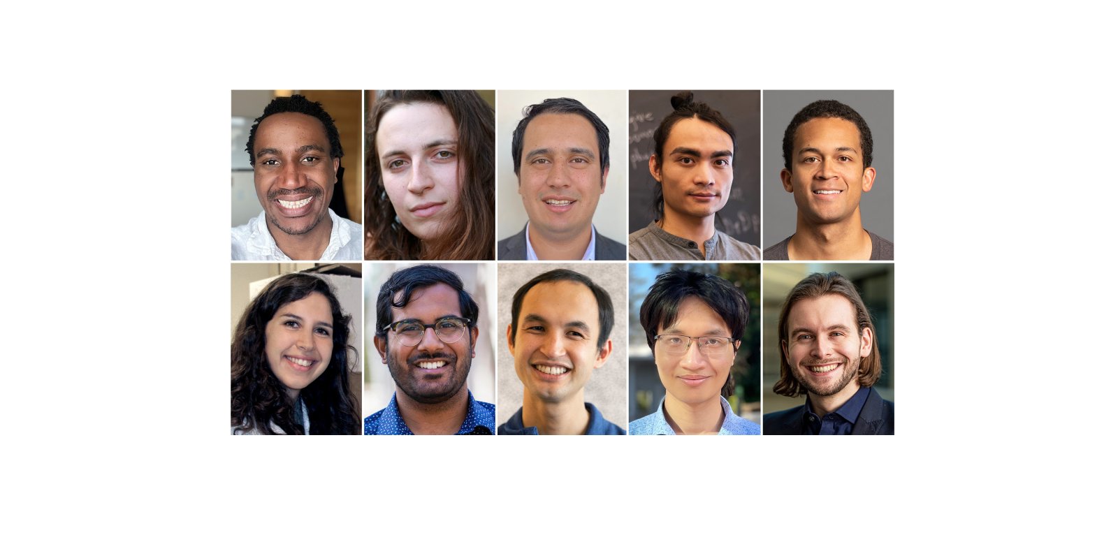 Headshots of the 10 Stanford Science Fellows for 2023