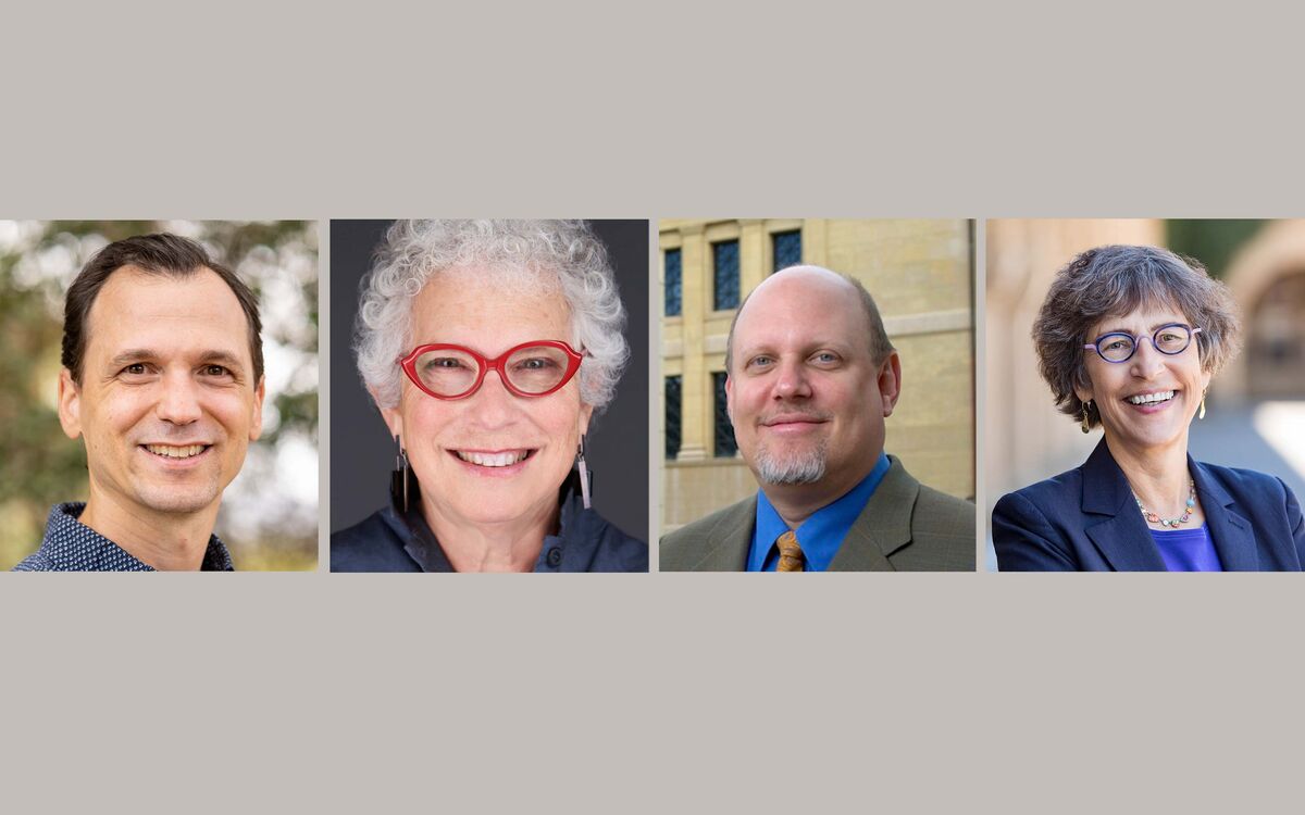 Image of Michael Bernstein, Margaret Levi, David Magnus, and Debra Satz