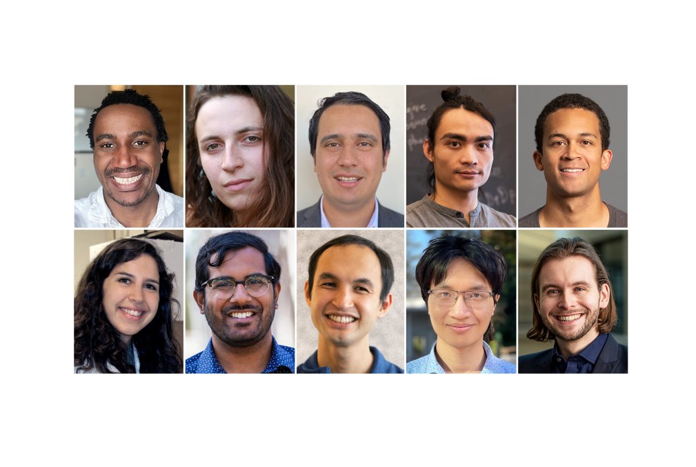 Headshots of the 10 Stanford Science Fellows for 2023